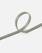 Love Birds thin leather belt 2cm - | Pinko