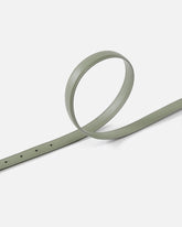 Fine ceinture Love Birds en cuir 2cm - Vert | Pinko