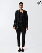 Pantaloni cigarette-fit punto stoffa - | Pinko