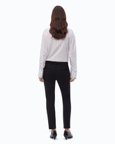 Zigarettenhose mit Bügelfalte - Schwarz | Pinko
