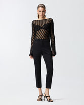 Straight-leg trousers - | Pinko