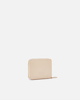 Square leather zip-around purse - | Pinko