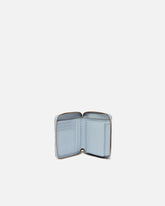 Square leather zip-around purse - | Pinko