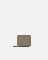 Square leather zip-around purse - | Pinko