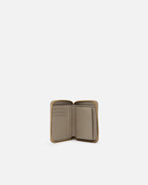 Square leather zip-around purse - | Pinko