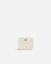 Cartera cuadrada de piel con cremallera circundante - | Pinko