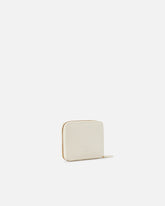 Cartera cuadrada de piel con cremallera circundante - | Pinko