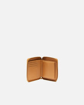 Portafoglio quadrato zip-around nappa trapuntata - | Pinko