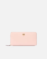 Zip-around leather purse - Pink | Pinko