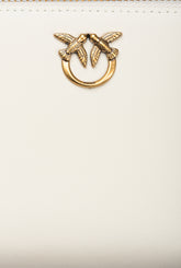 Portafoglio zip-around in pelle - | Pinko