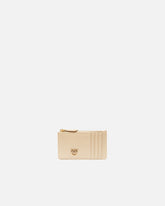 Zipped card holder - Beige | Pinko