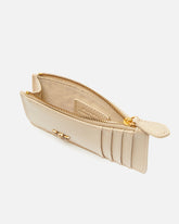 Zipped card holder - Beige | Pinko