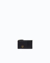 Porta carte con zip - Nero | Pinko
