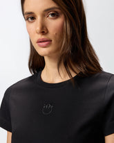 T-shirt ricamo Love Birds - | Pinko