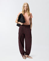 T-shirt con logo Love Birds - Arancione | Pinko
