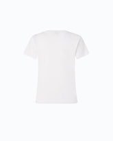 T-Shirt mit Logoprint - Weiß | Pinko