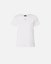 T-shirt à logo imprimé - | Pinko