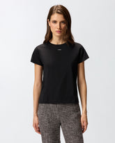 Logo-print T-shirt - Black | Pinko