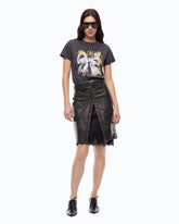 Camiseta estampado lazo «Too Chill To Conform» - | Pinko