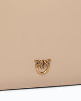 Mittelgroße Umhängetasche Flat Love Bag Simply - Beige | Pinko