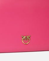 Borsa media a spalla Flat Love Bag Simply - Pink Pinko | Pinko
