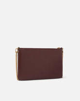 Borsa media a spalla Flat Love Bag Simply - Burgundy | Pinko