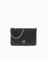 Classic Flat Love Bag Simply - Czarny | Pinko