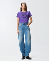 Camiseta logotipo Love Birds decorado - | Pinko