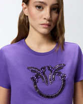 Camiseta logotipo Love Birds decorado - | Pinko