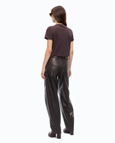 T-shirt à logo bijou Love Birds - Marron | Pinko
