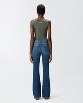 Flared stretch denim jeans - | Pinko