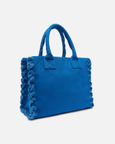 Borsa a mano media Beach Shopper in canvas riciclato - | Pinko