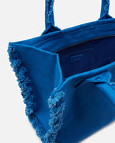 Borsa a mano media Beach Shopper in canvas riciclato - | Pinko