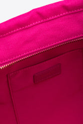 Borsa a mano media Beach Shopper in canvas riciclato - | Pinko