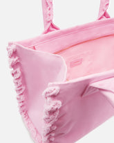 Borsa a mano media Beach Shopper in canvas riciclato - | Pinko