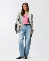 Canotta con applicazione dorata Love Birds - | Pinko