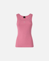 Canotta con applicazione dorata Love Birds - Rosa | Pinko