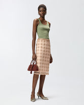 Débardeur avec application dorée Love Birds - | Pinko