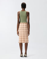 Débardeur avec application dorée Love Birds - | Pinko