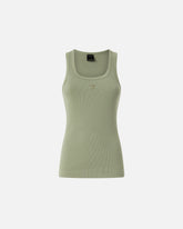 Vest top with Love Birds golden detail - | Pinko