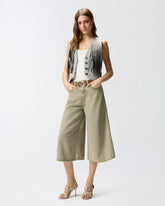 Podkoszulek ze złotą aplikacją Love Birds - | Pinko