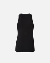 Camiseta sin mangas de canalé - | Pinko