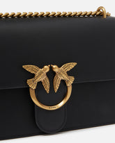 Μεσαία τσάντα ώμου Love Bag One Simply - Μαύρο | Pinko