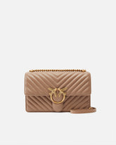 Classic Love Bag One CHEVRON - Beżowy | Pinko