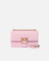 Classic Love Bag One CHEVRON - Jasnoróżowy | Pinko