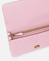 Medium shoulder bag Love Bag One Chevron - Light Pink | Pinko