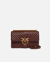 Classic Love Bag One CHEVRON - Burgund | Pinko