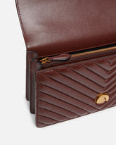 Classic Love Bag One CHEVRON - Burgund | Pinko