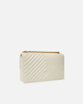 Sac bandoulière moyen Love Bag One Chevron - Blanc | Pinko