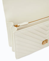 Medium shoulder bag Love Bag One Chevron - White | Pinko